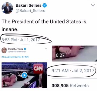 Was Trump’s Tweet a Response to Bakari Sellers?