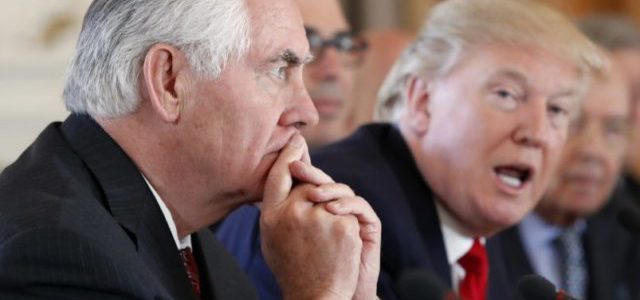 Rex Tillerson Makes Waves By Not Resigning
